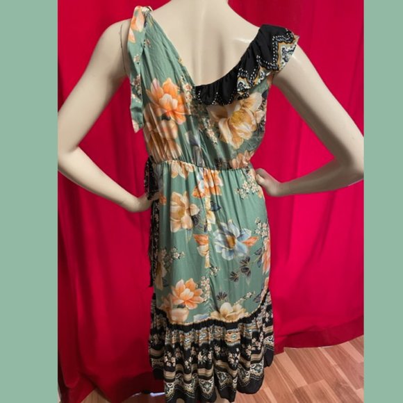 Farm Rio for Anthropologie Monica Wrap Dress Size Small - Picture 7 of 9